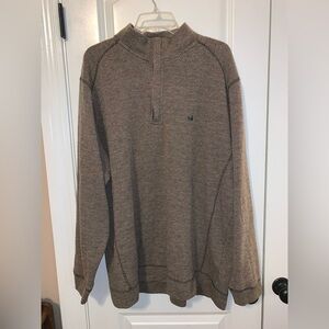 Men's Brown southern marsh quarter zip